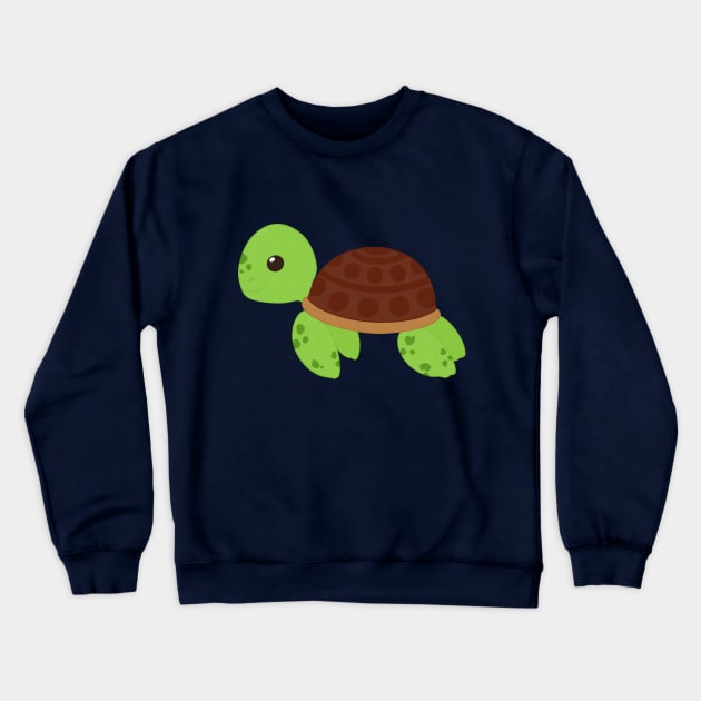 Sea Turtle Crewneck Sweatshirt by NovaSammy